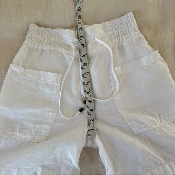 WRAP 100% Linen Shorts US 4 - Picture 7 of 8